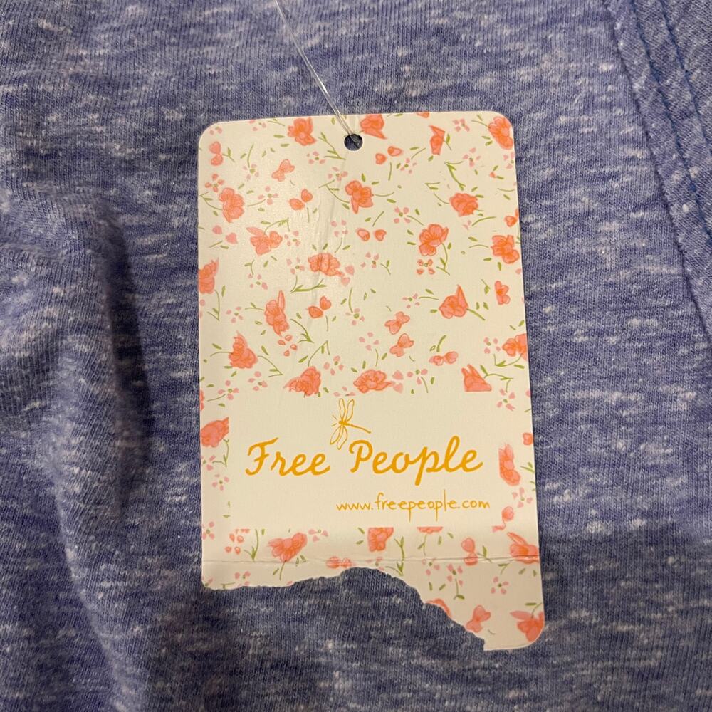 We the Free People Carly V-Neck Low Back Tank Top, L, NWT - Picture 9 of 9